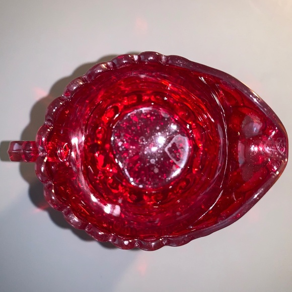 Mosser Glass Eye Winker Creamer - Picture 4 of 7